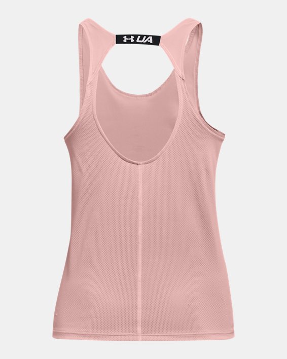Women's UA Fly-By Tank, Pink, pdpMainDesktop image number 6